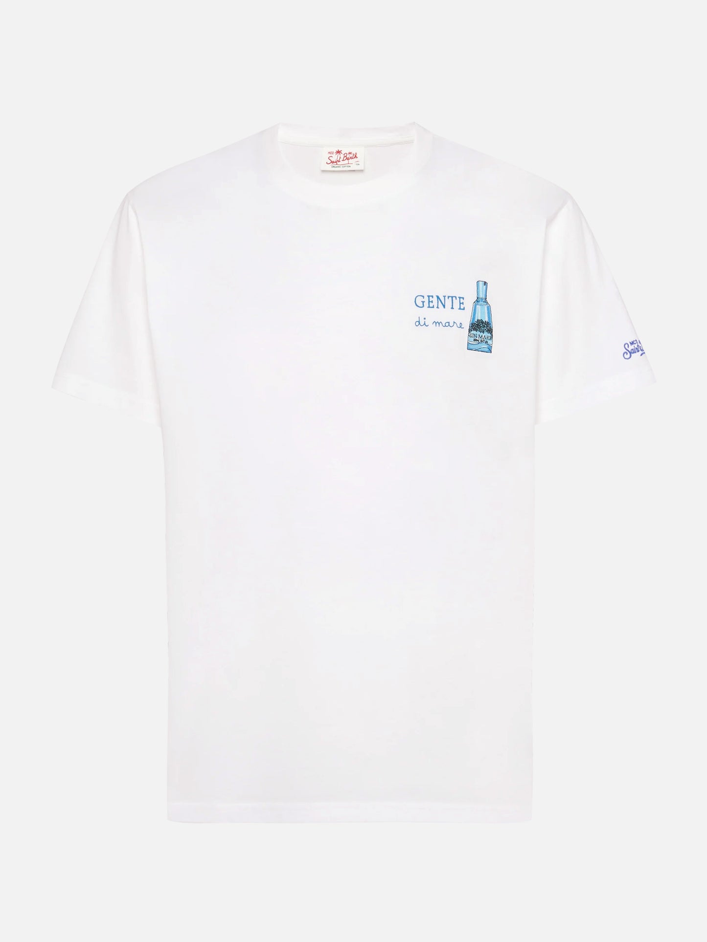 T-shirt avec imprimé et broderie Gente di Mare | Édition spéciale