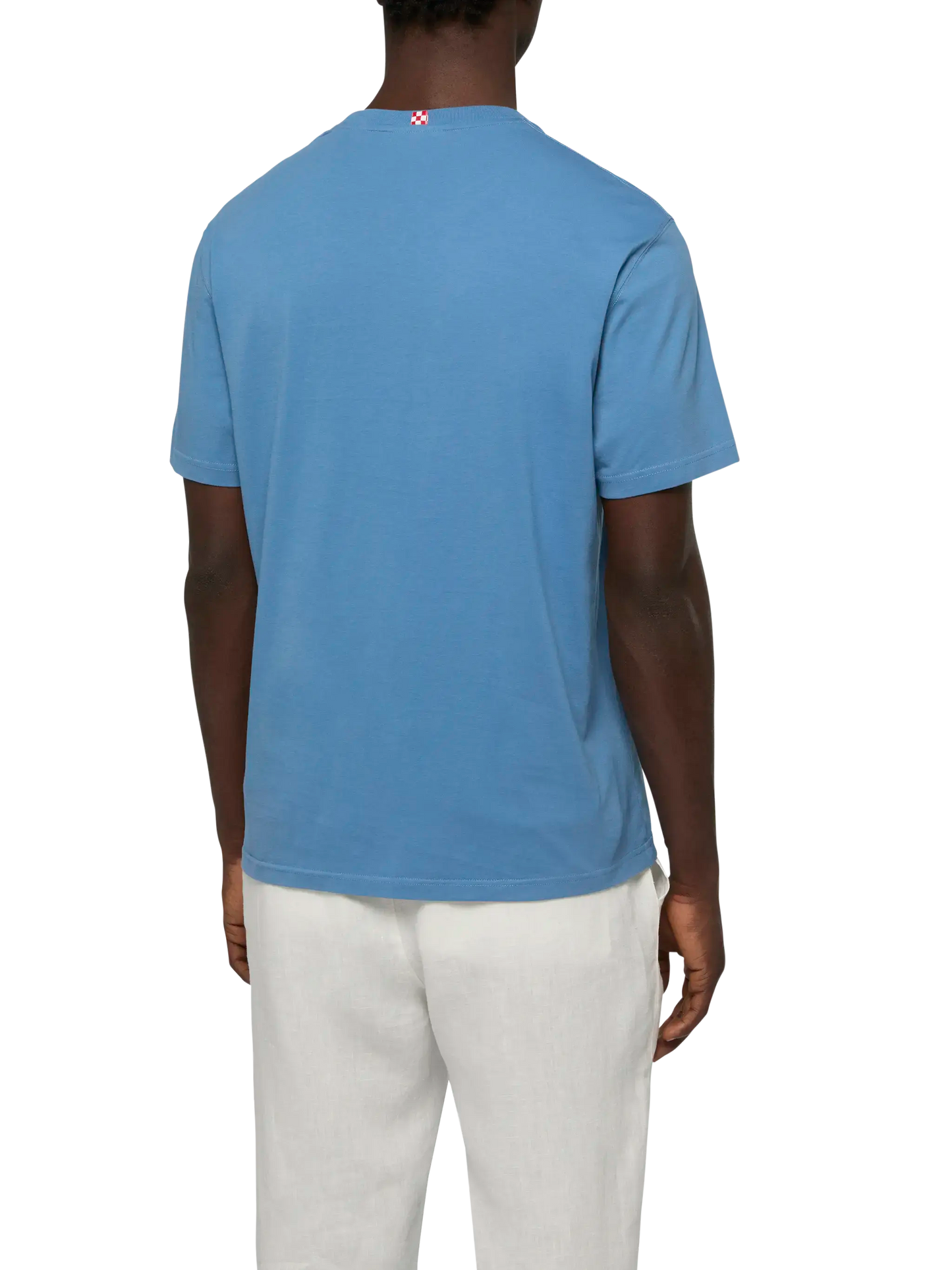 Cotton T-shirt with Tutti al Mare print and embroidery |GIN MARE SPECIAL EDITION - MC2 Saint Barth