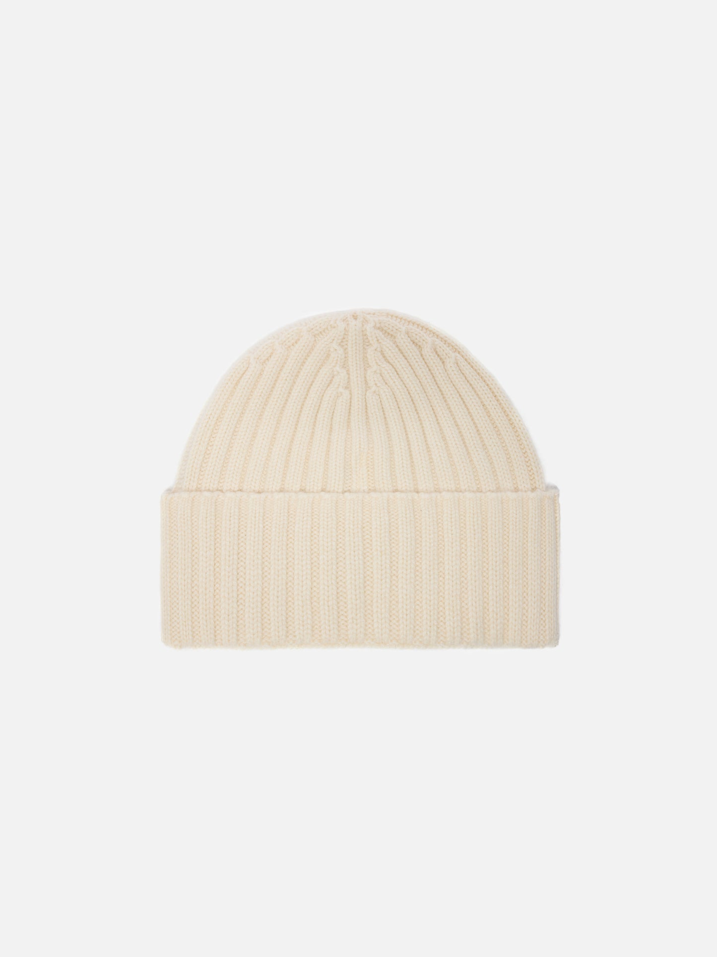 Cashmere blended Wengen beanie in white with lurex St. Barth embroidery