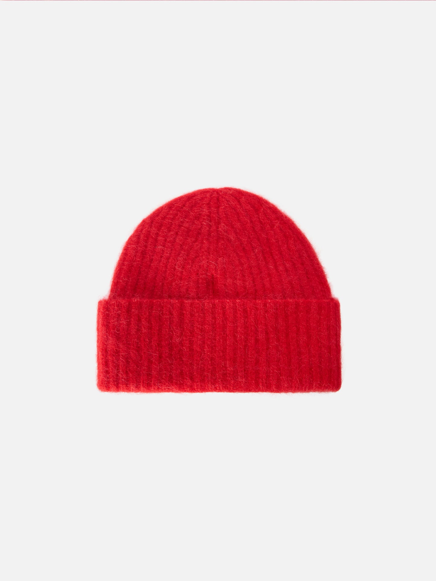 Cappello Wengen in alpaca stretch rosso