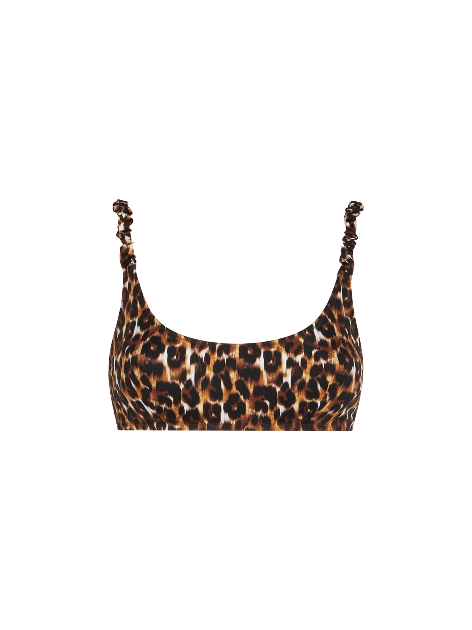 Woman bralette swimsuit with leopard print - MC2 Saint Barth