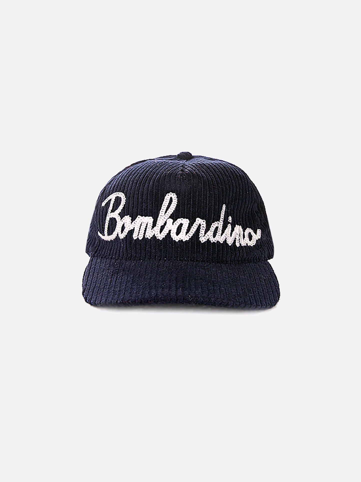Baseball corduroy cap with Bombardino embroidery - MC2 Saint Barth