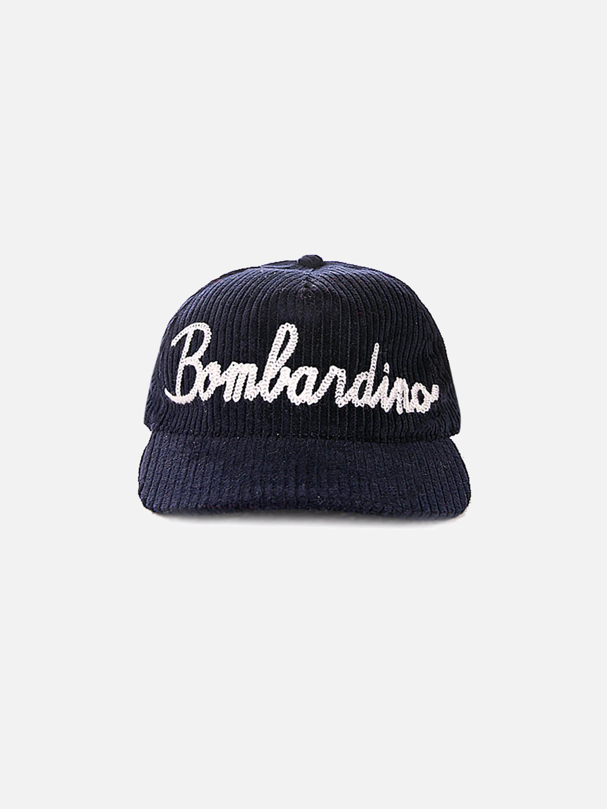 Baseball corduroy cap with Bombardino embroidery - MC2 Saint Barth