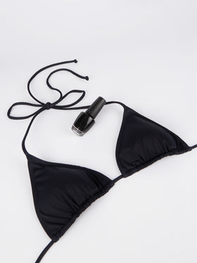 Bikini da donna a triangolo nero