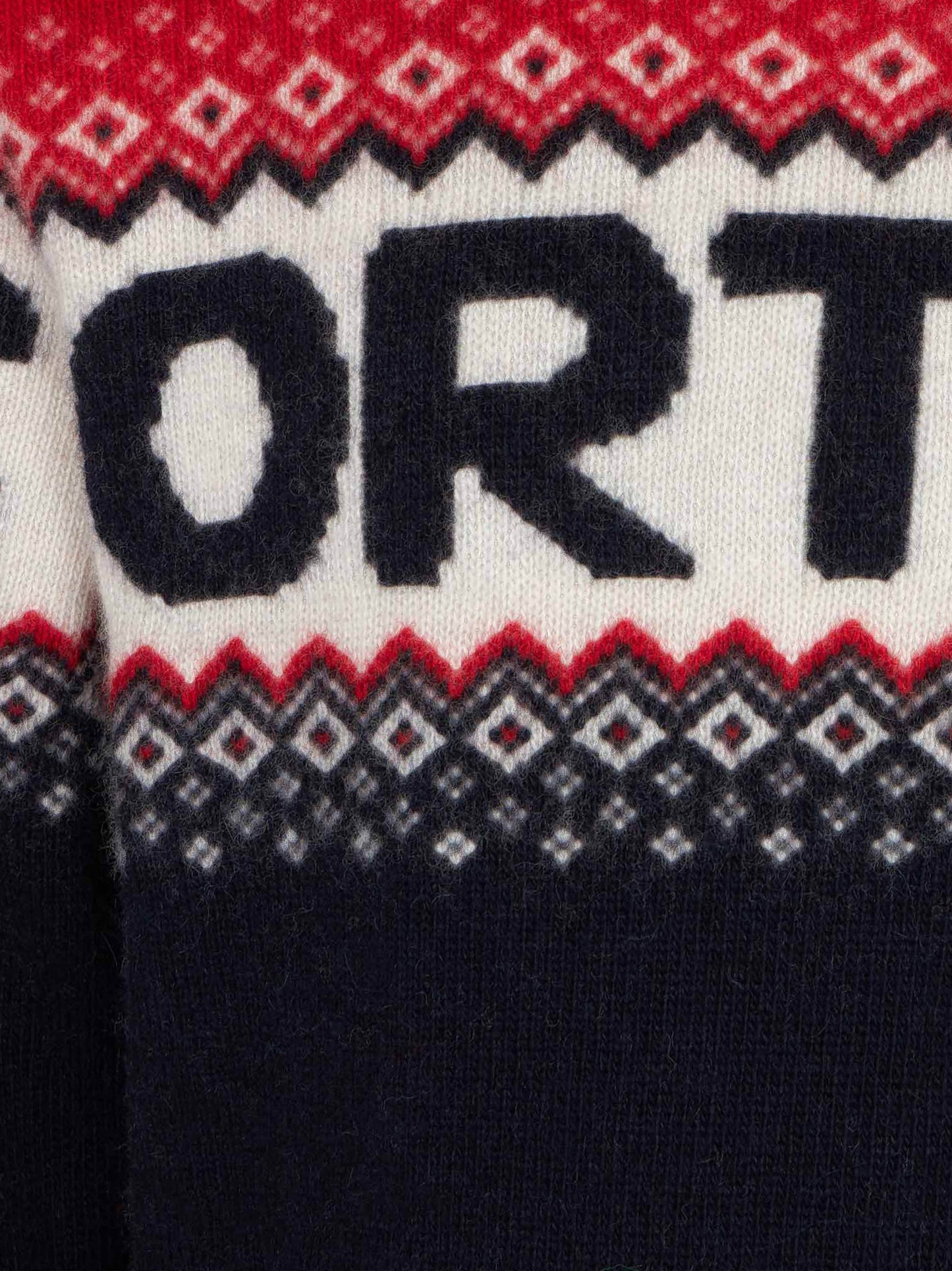 Boy sweater with Cortina lettering - MC2 Saint Barth