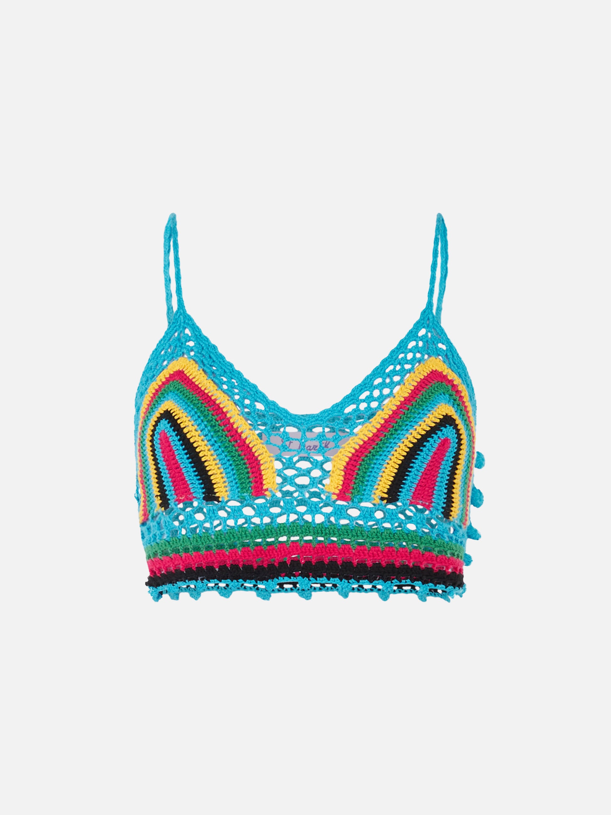 Multicolor crochet top - MC2 Saint Barth