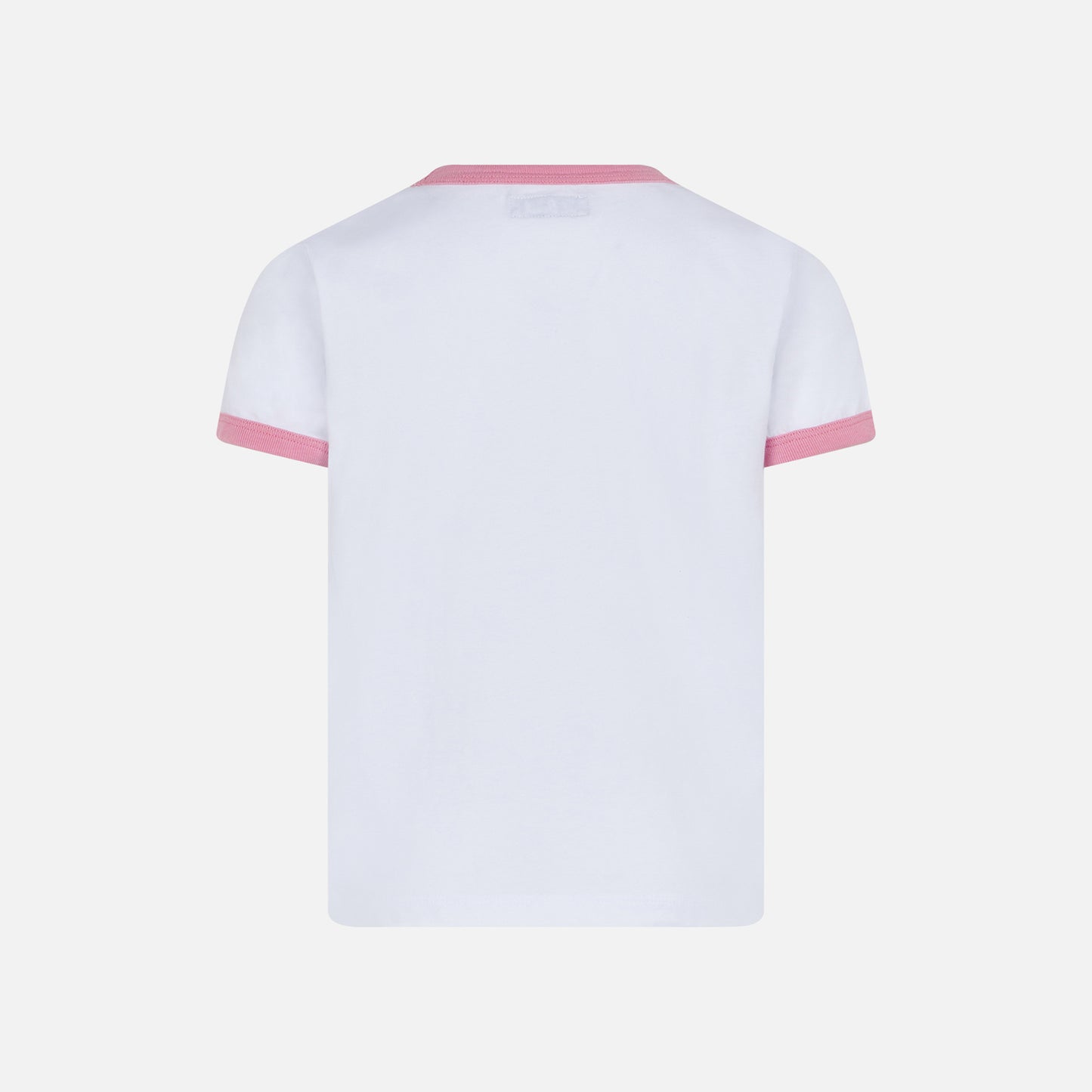 Girl cotton t-shirt with St. Barth groovy print - MC2 Saint Barth