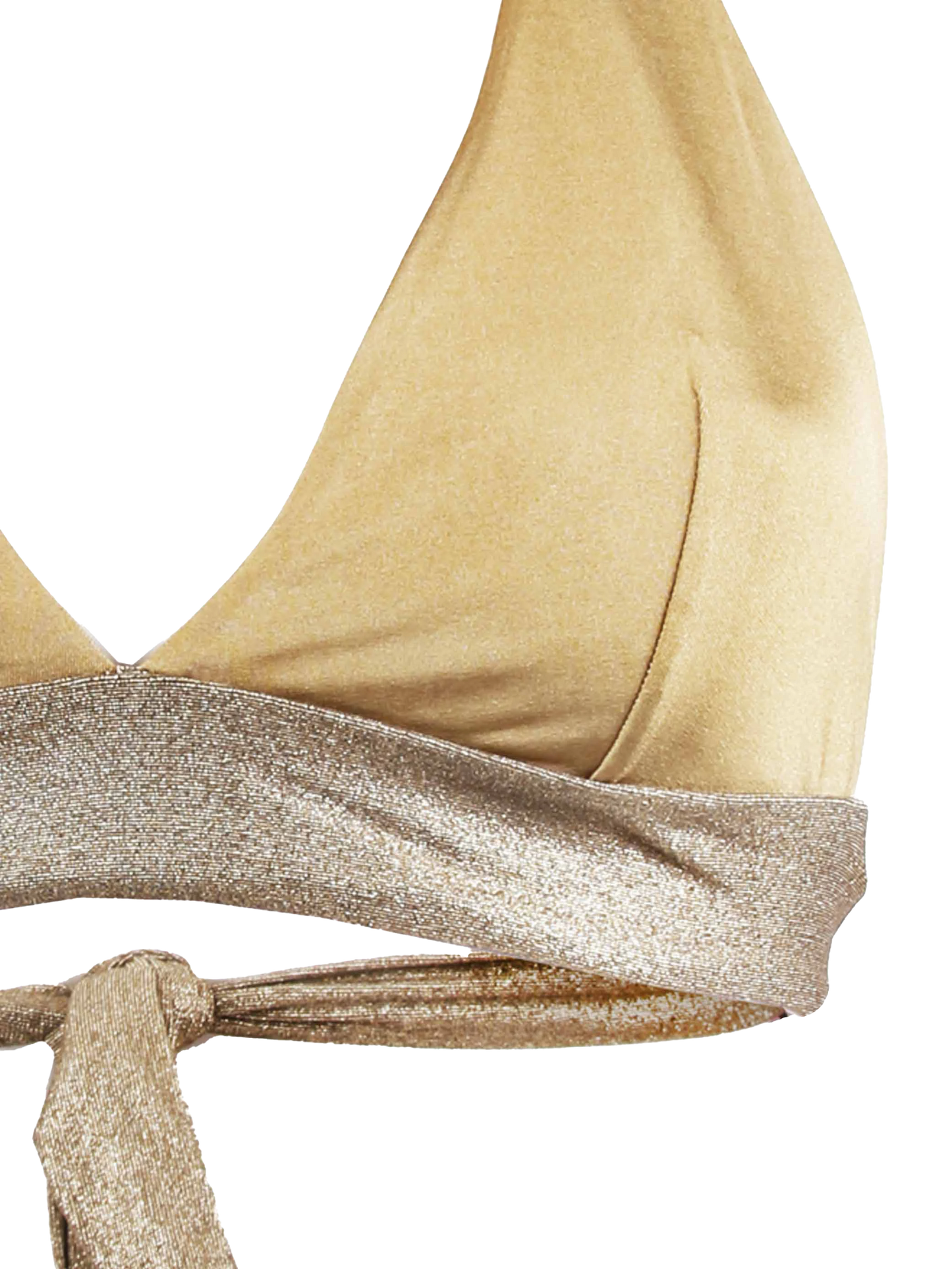 Gold bralette bikini - MC2 Saint Barth