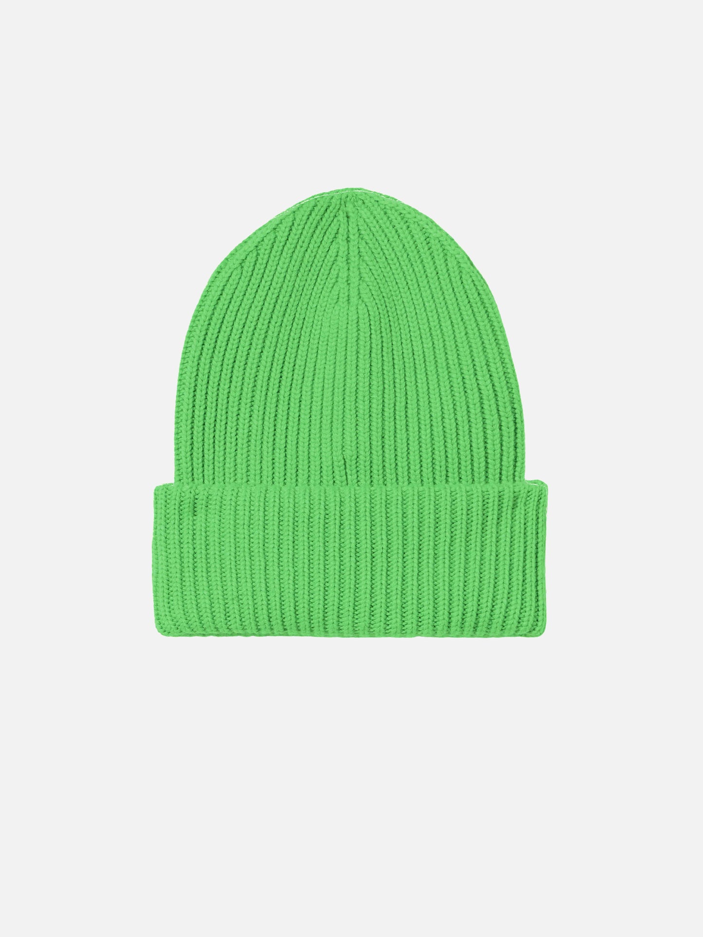 Man fluo green knit beanie - MC2 Saint Barth