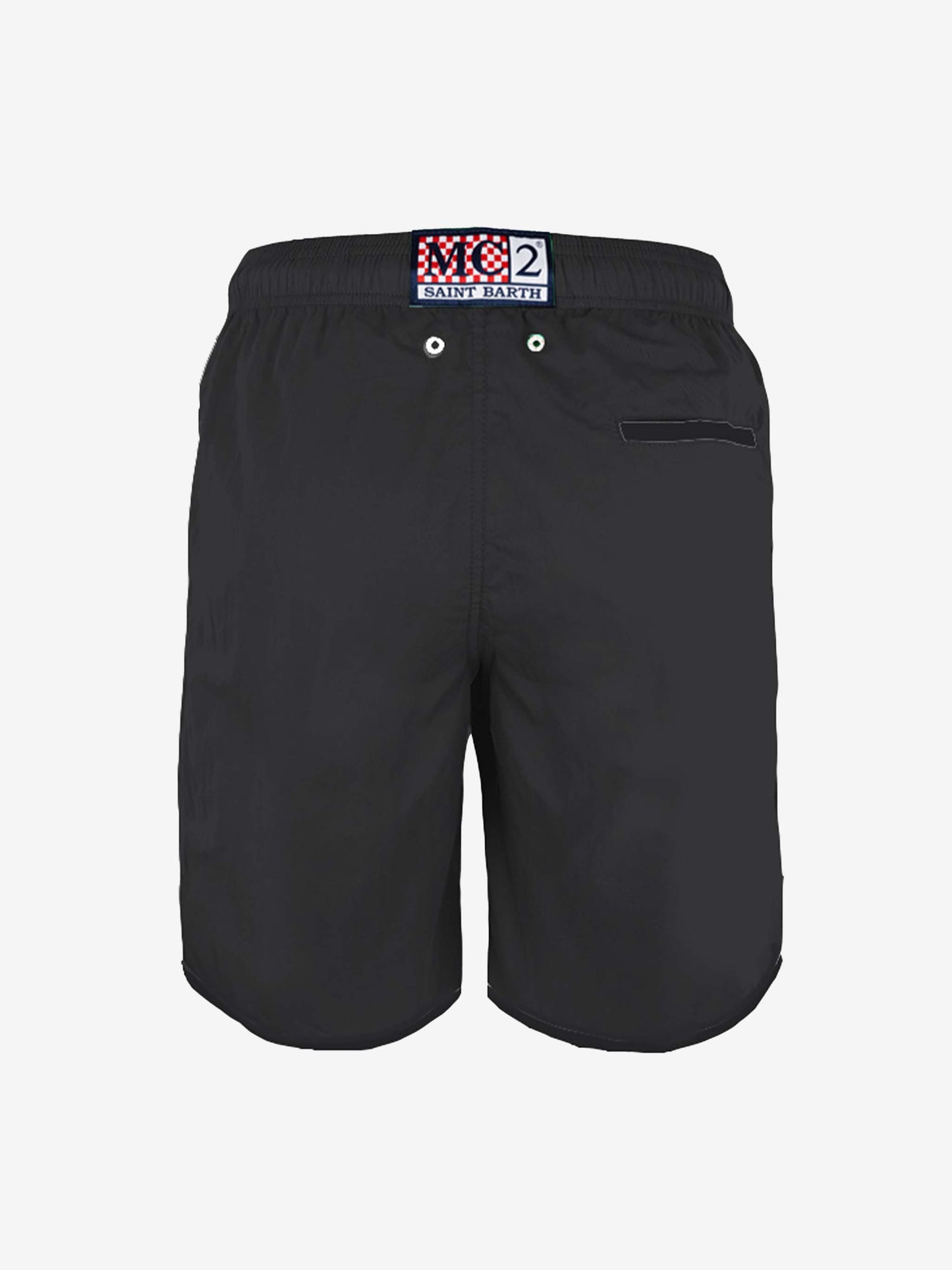 Man black board shorts - MC2 Saint Barth