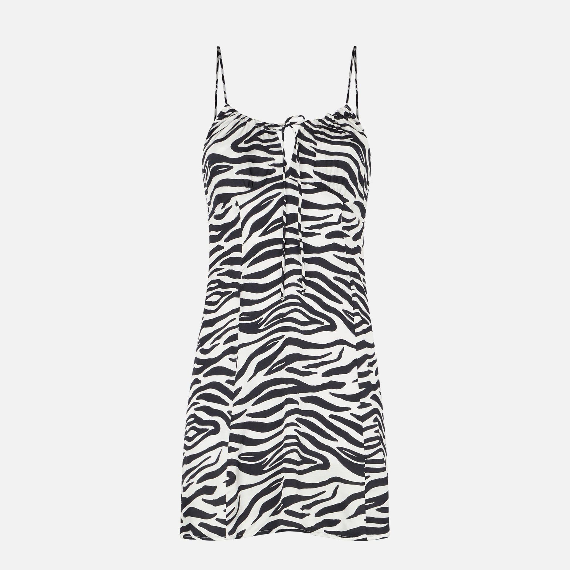 Zebra print short dress - MC2 Saint Barth