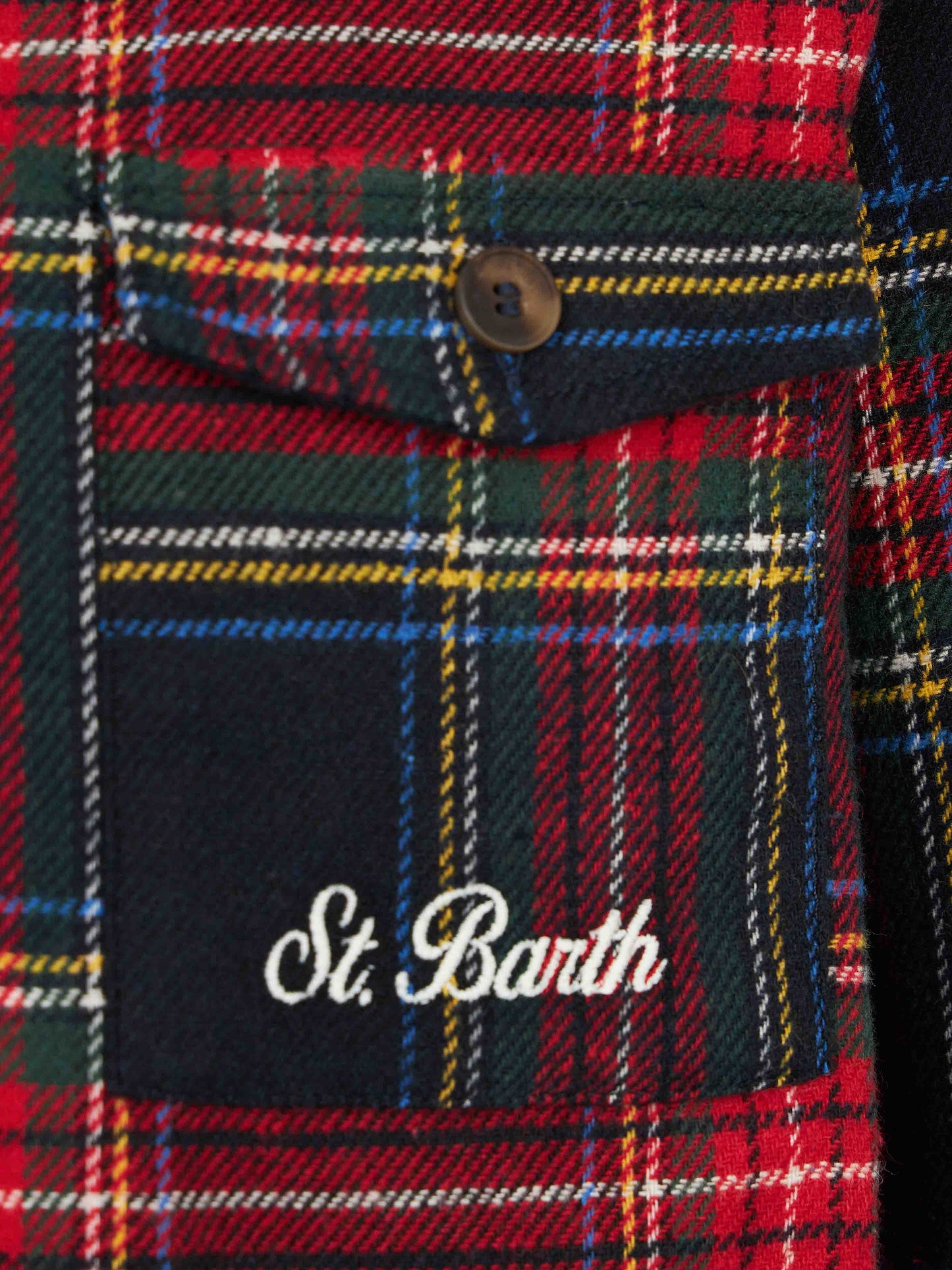 Boy wooly shirt with Snoopy and tartan print | SNOOPY PEANUTS™ SPECIAL EDITION