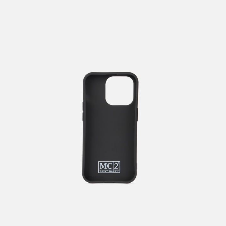 Cover for iPhone 14 Pro with striped print - MC2 Saint Barth