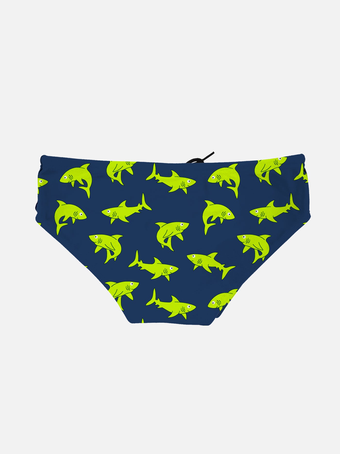 Boy swim briefs with sharks all over print - MC2 Saint Barth
