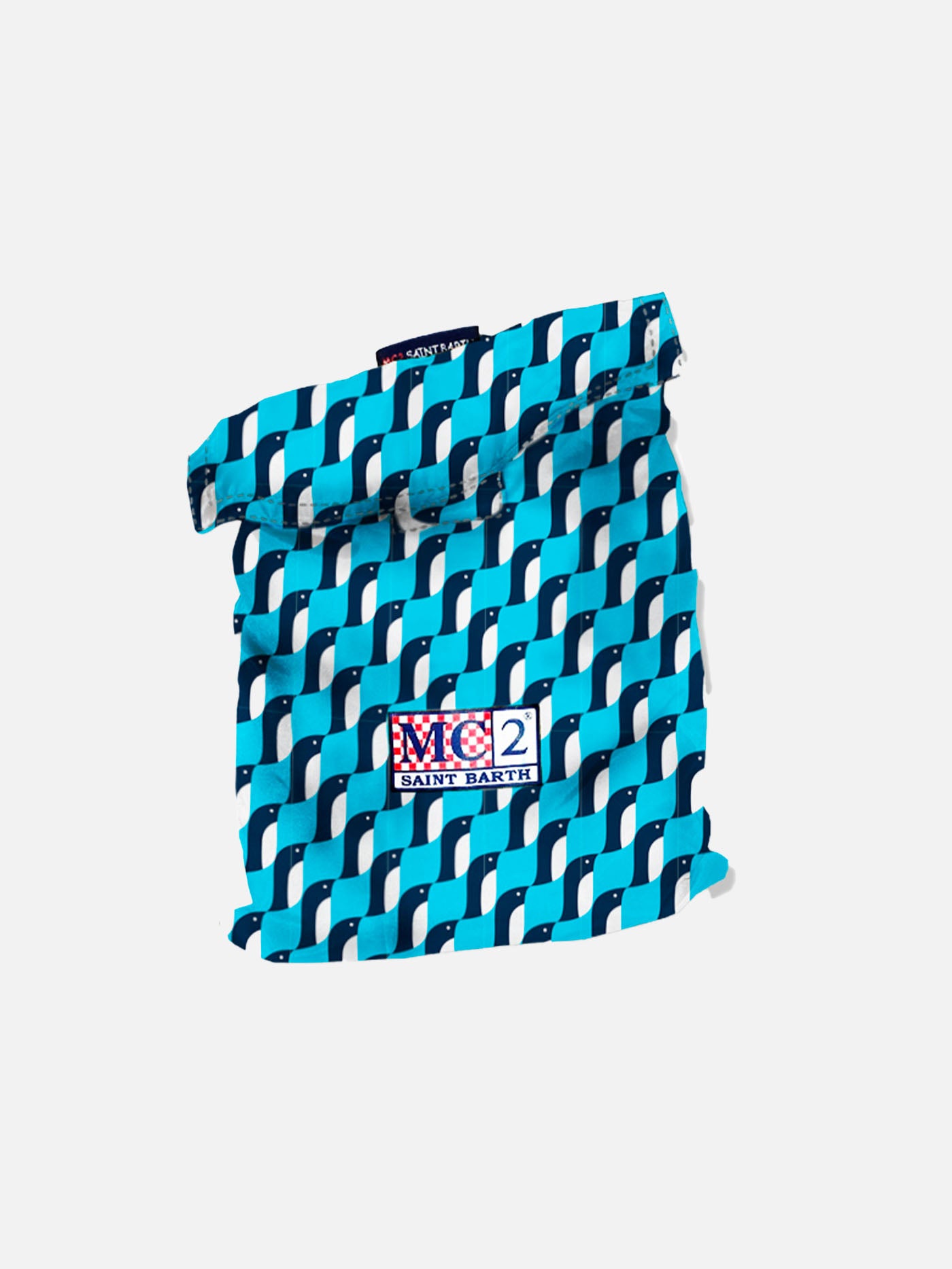 Boy swim shorts with penguin print and emboridery - MC2 Saint Barth