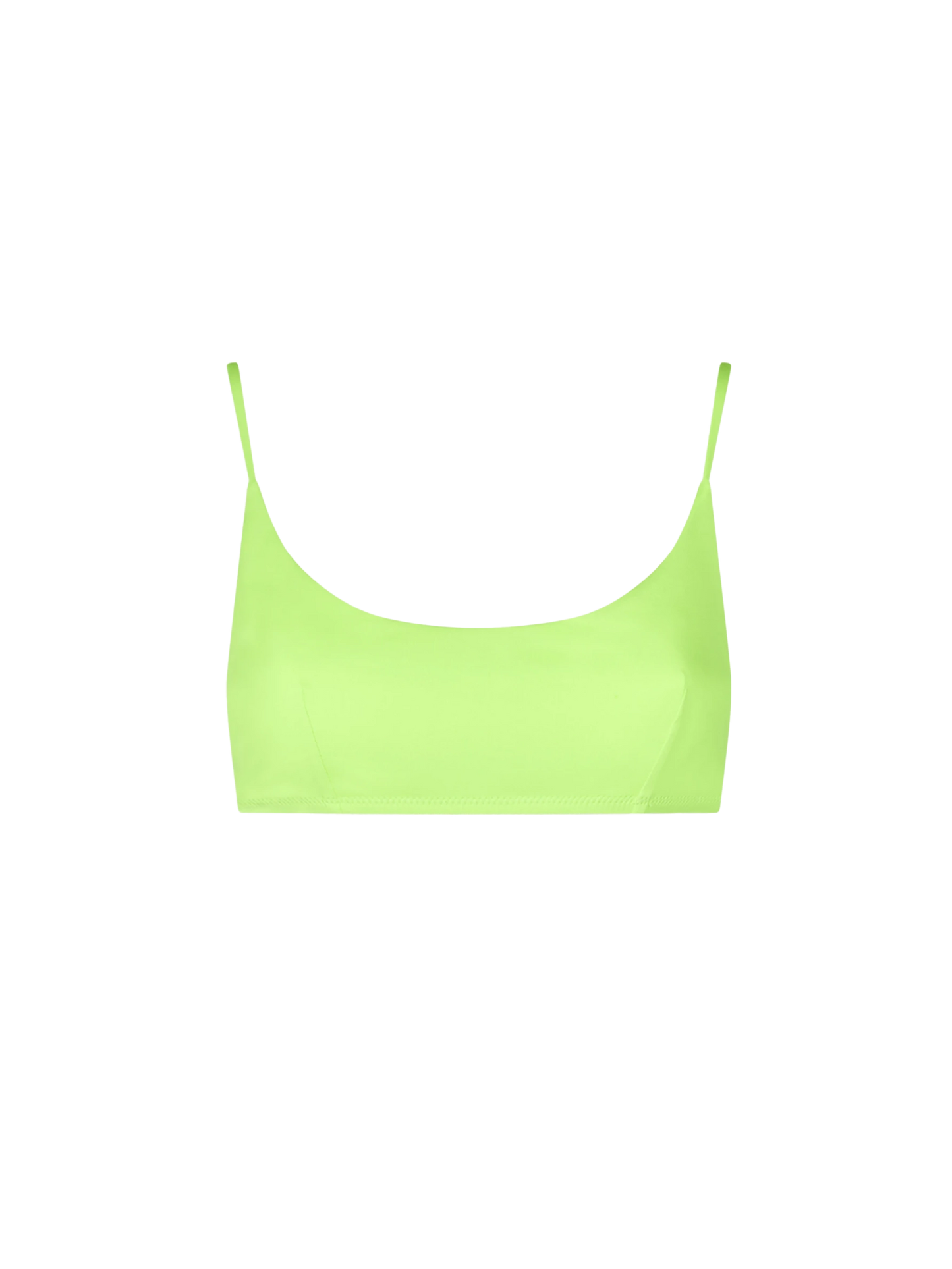 Woman fluo yellow bralette swimsuit - MC2 Saint Barth