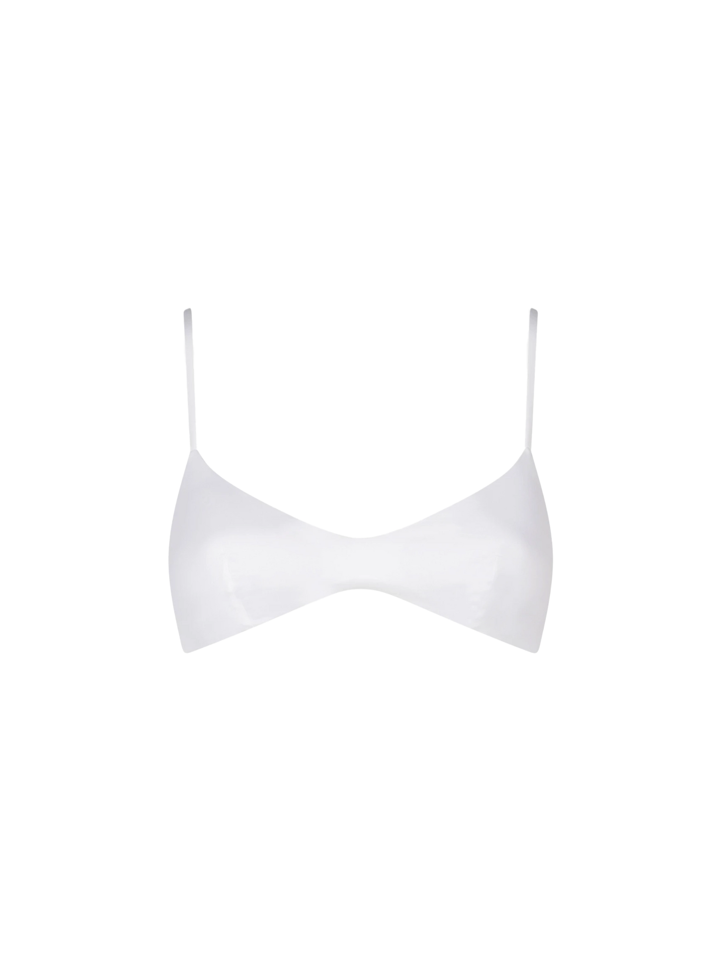 Woman white bralette top swimsuit - MC2 Saint Barth