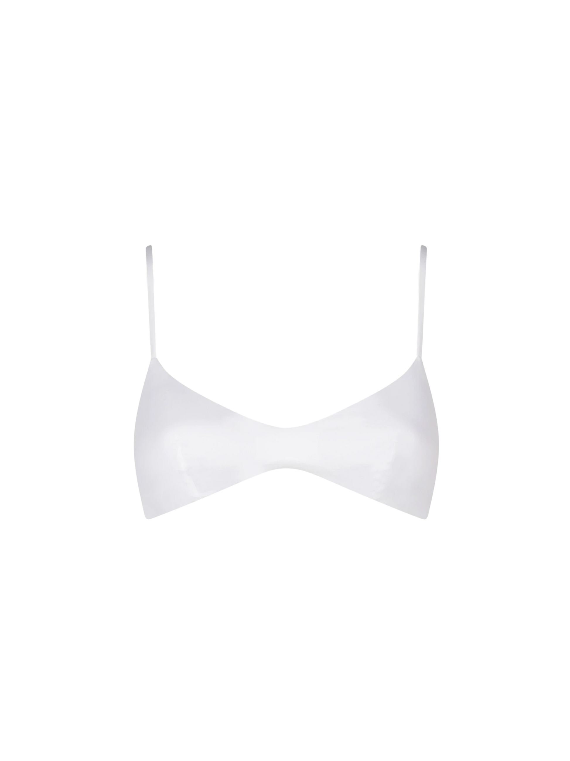 Woman white bralette top swimsuit - MC2 Saint Barth
