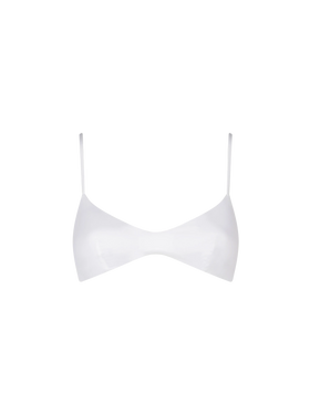 Woman white bralette top swimsuit - MC2 Saint Barth