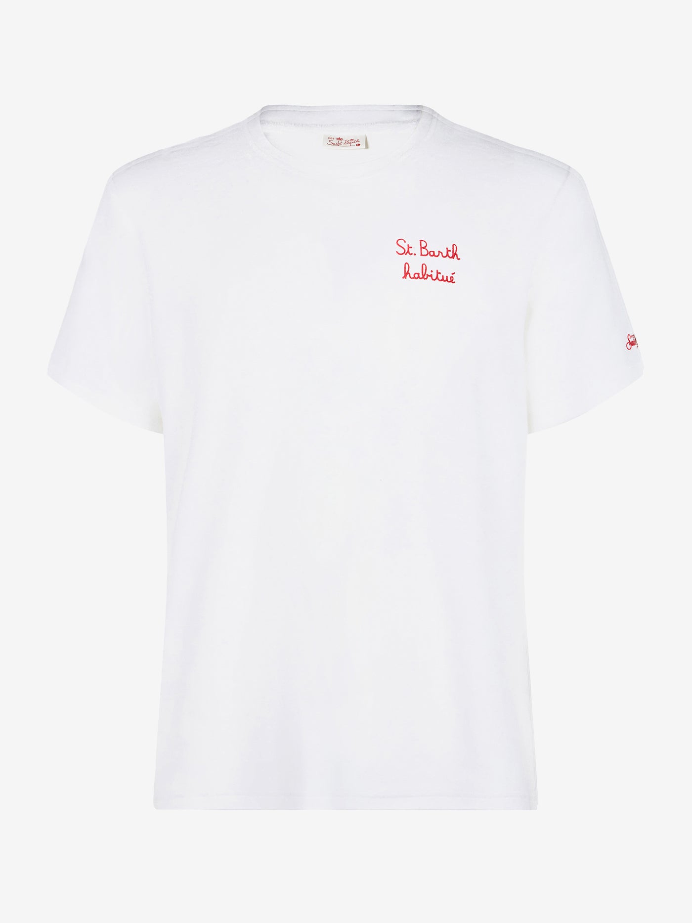 Man t-shirt with St. Barth habituè embroidery - MC2 Saint Barth