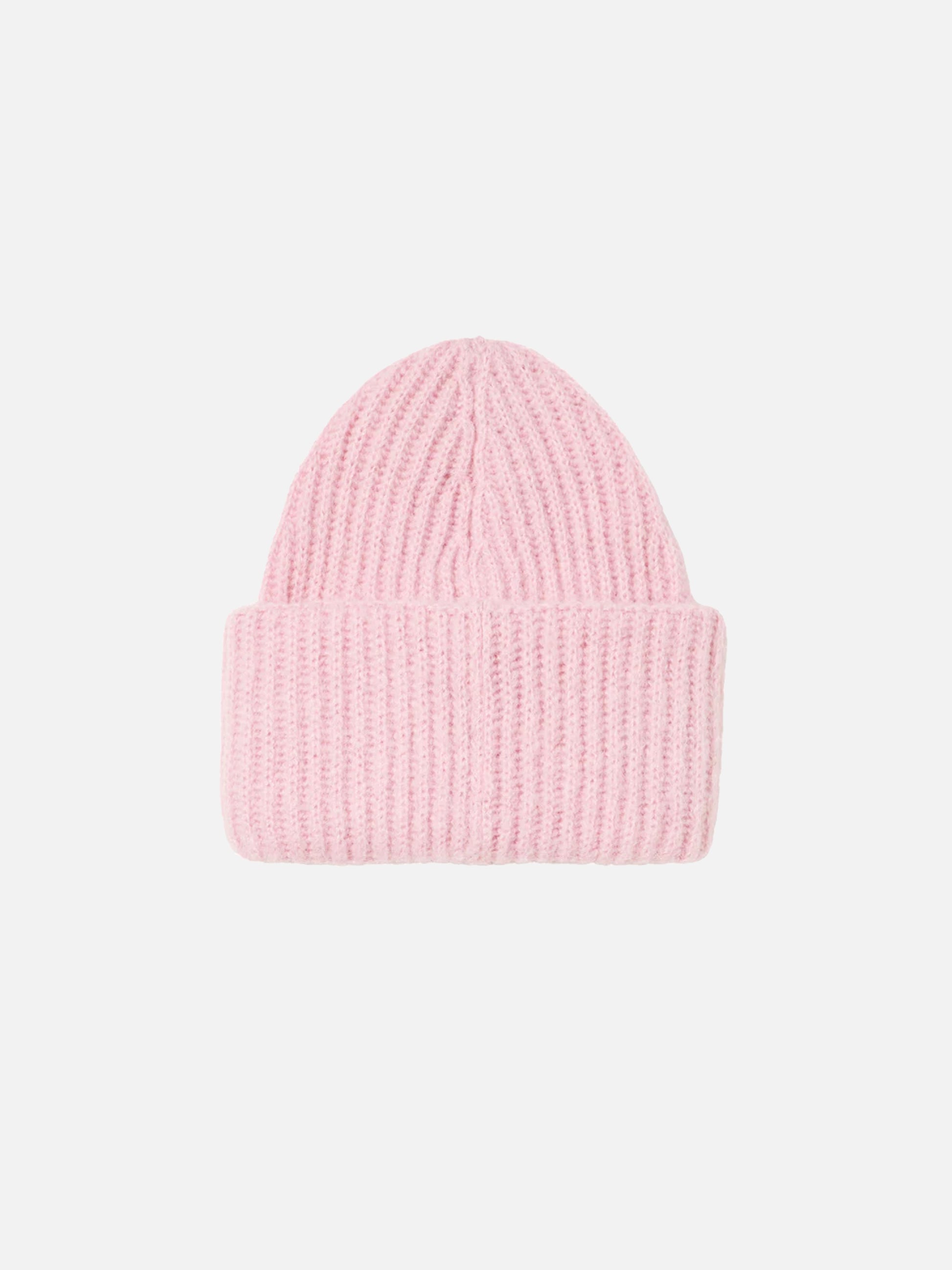 Woman brushed and ultra soft beanie with hearts appliqués - MC2 Saint Barth