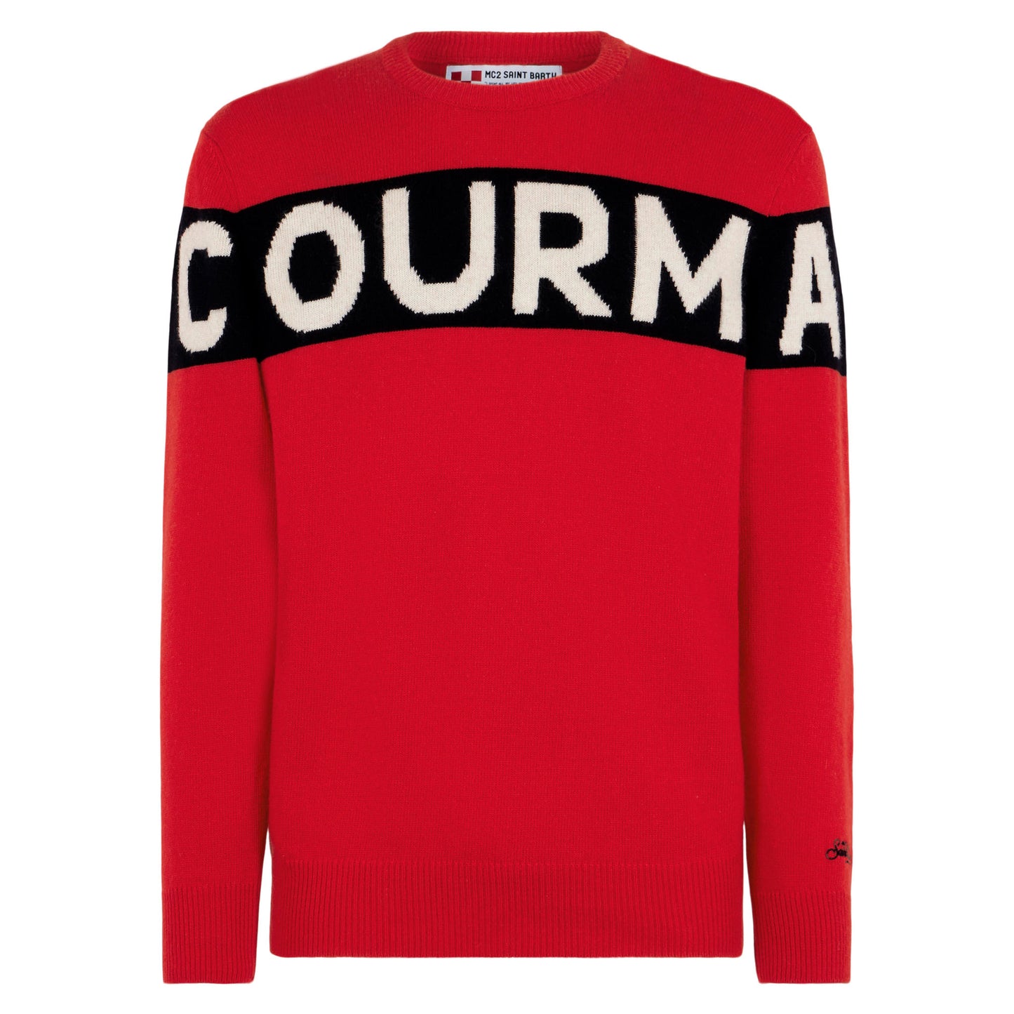 Man sweater with Courma writing - MC2 Saint Barth