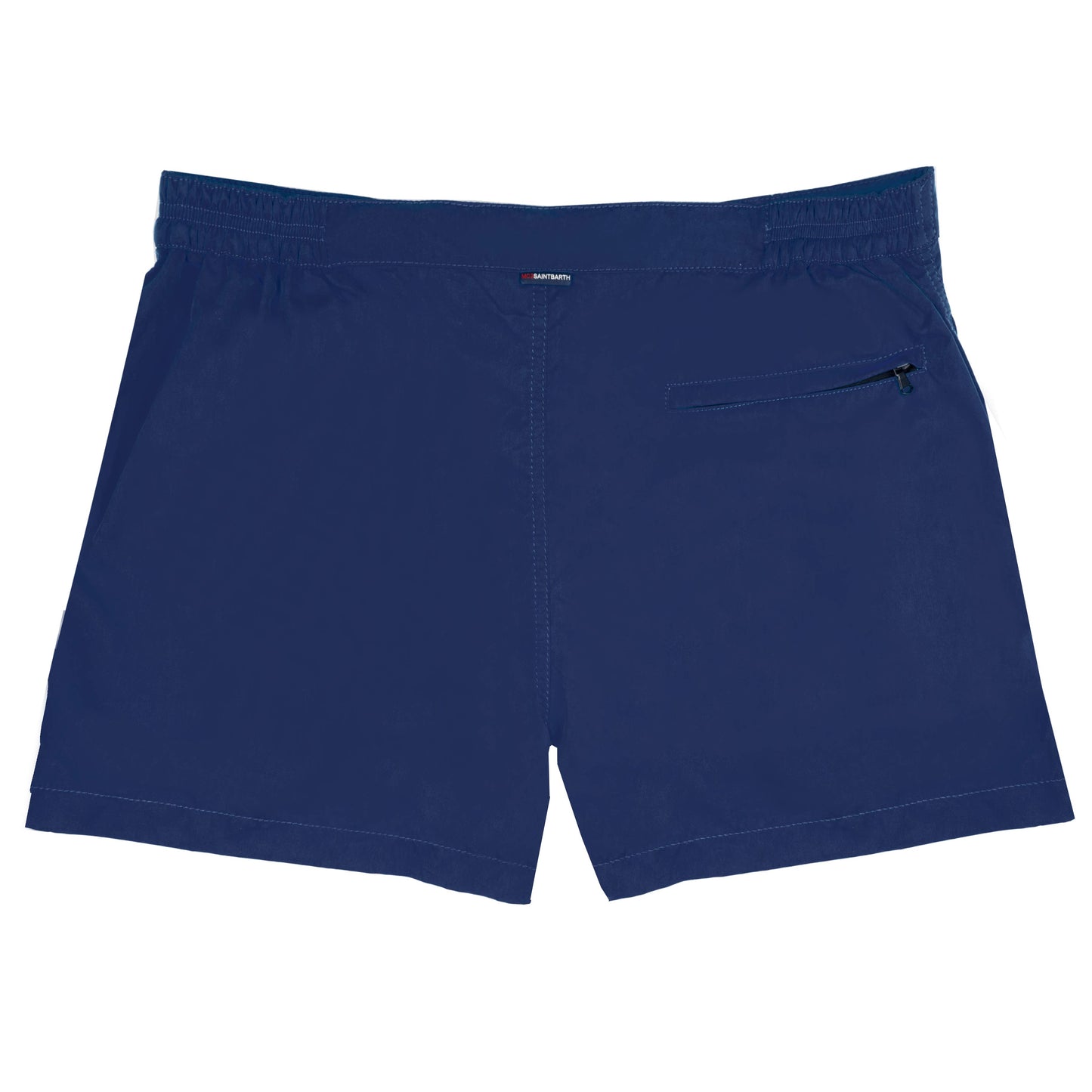 Solid blue navy swim shorts - MC2 Saint Barth