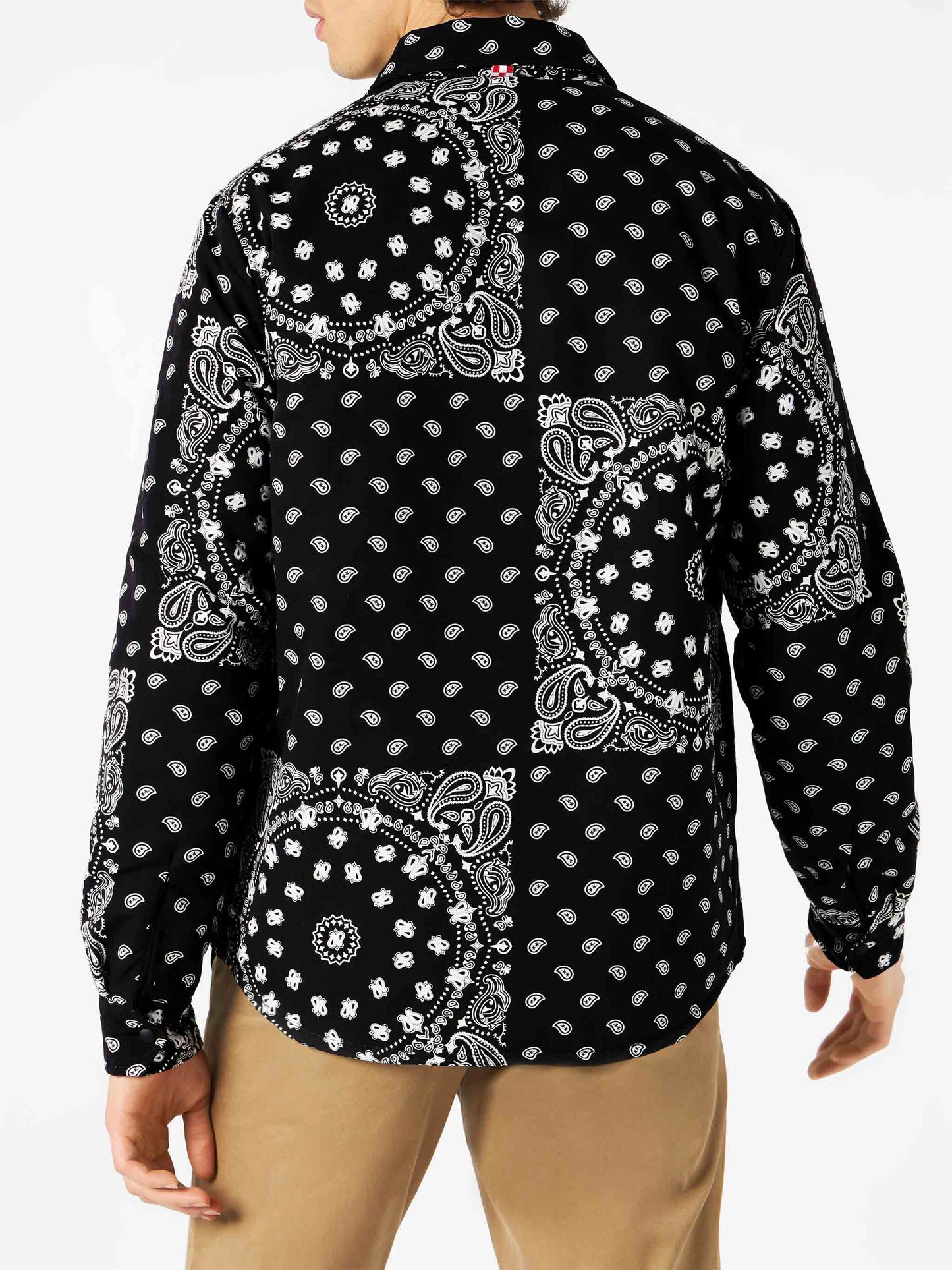 Overshirt Chalet with pocket and St. Barth Bob Club embroidery - MC2 Saint Barth