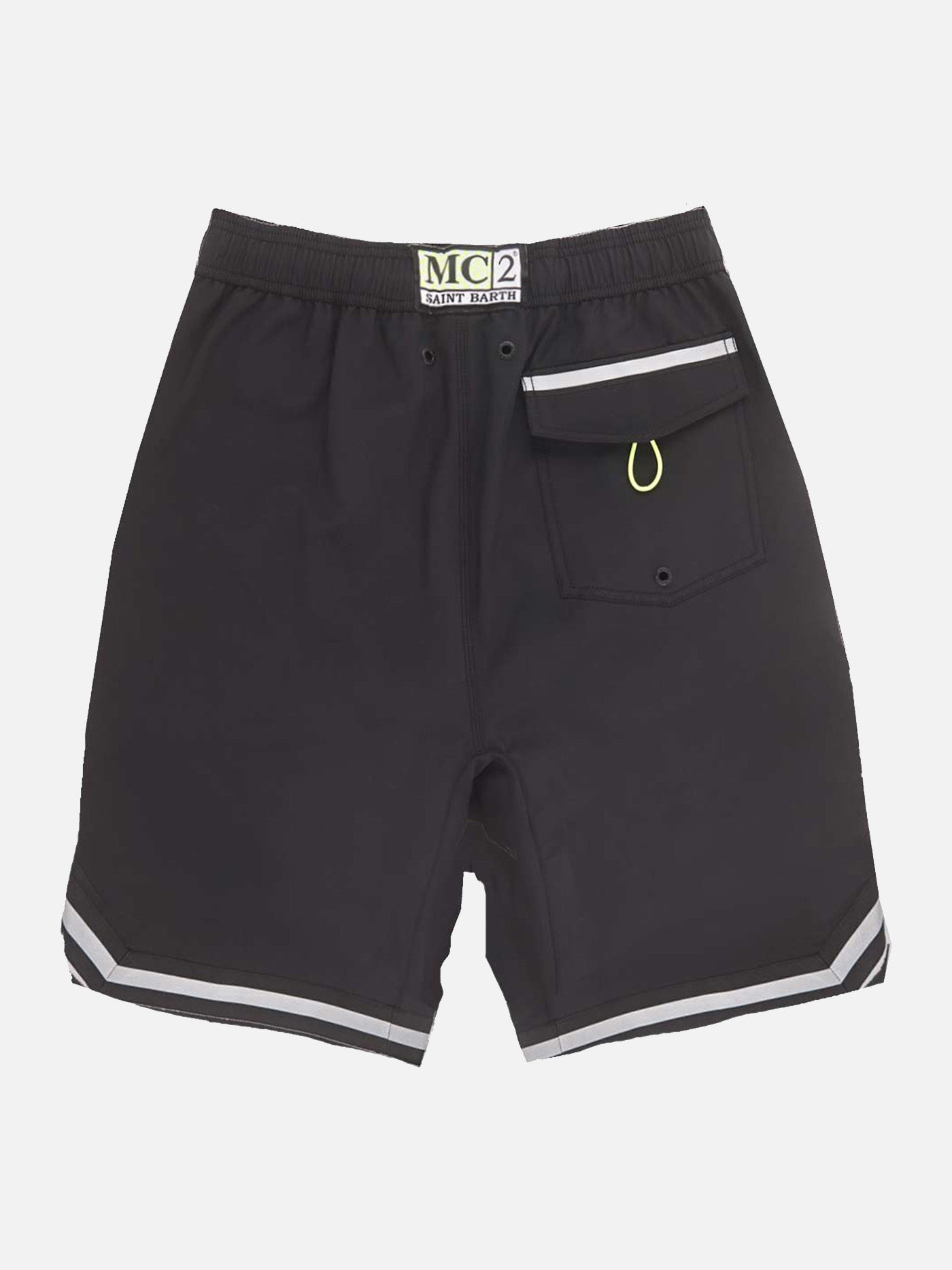 Black swim shorts surf style - MC2 Saint Barth