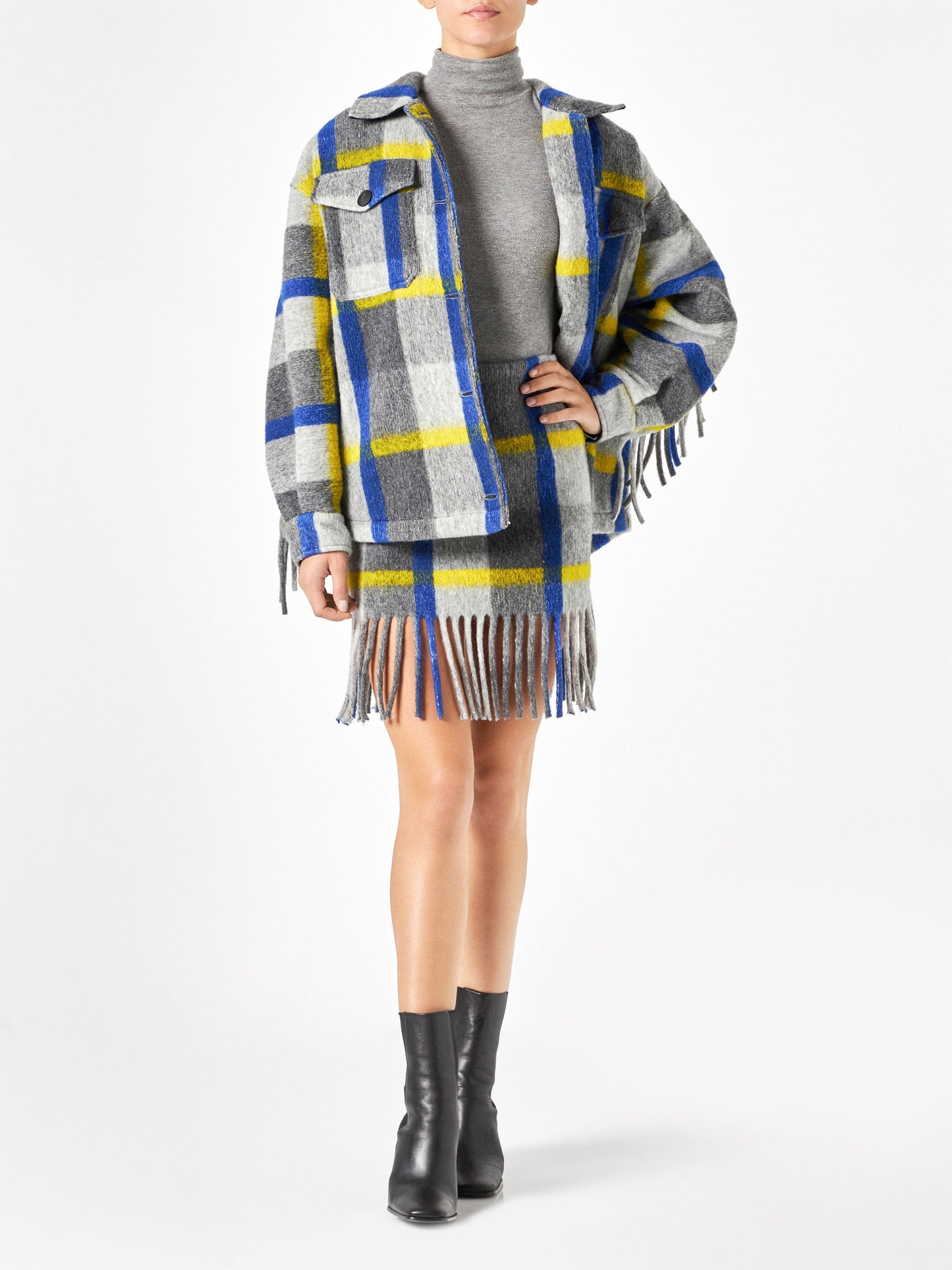 Woman skirt with fringes - MC2 Saint Barth