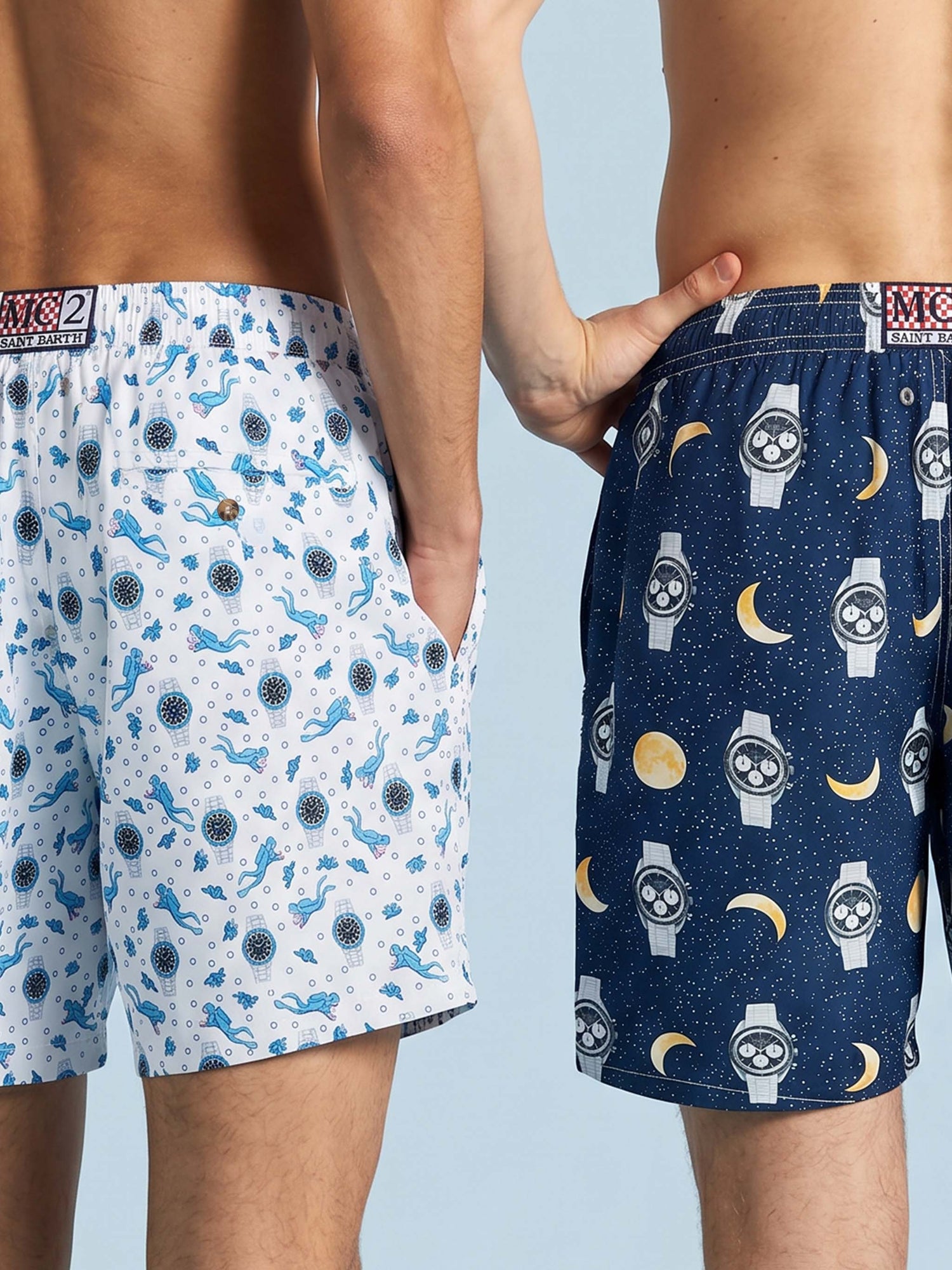 Men Watches Swim Shorts