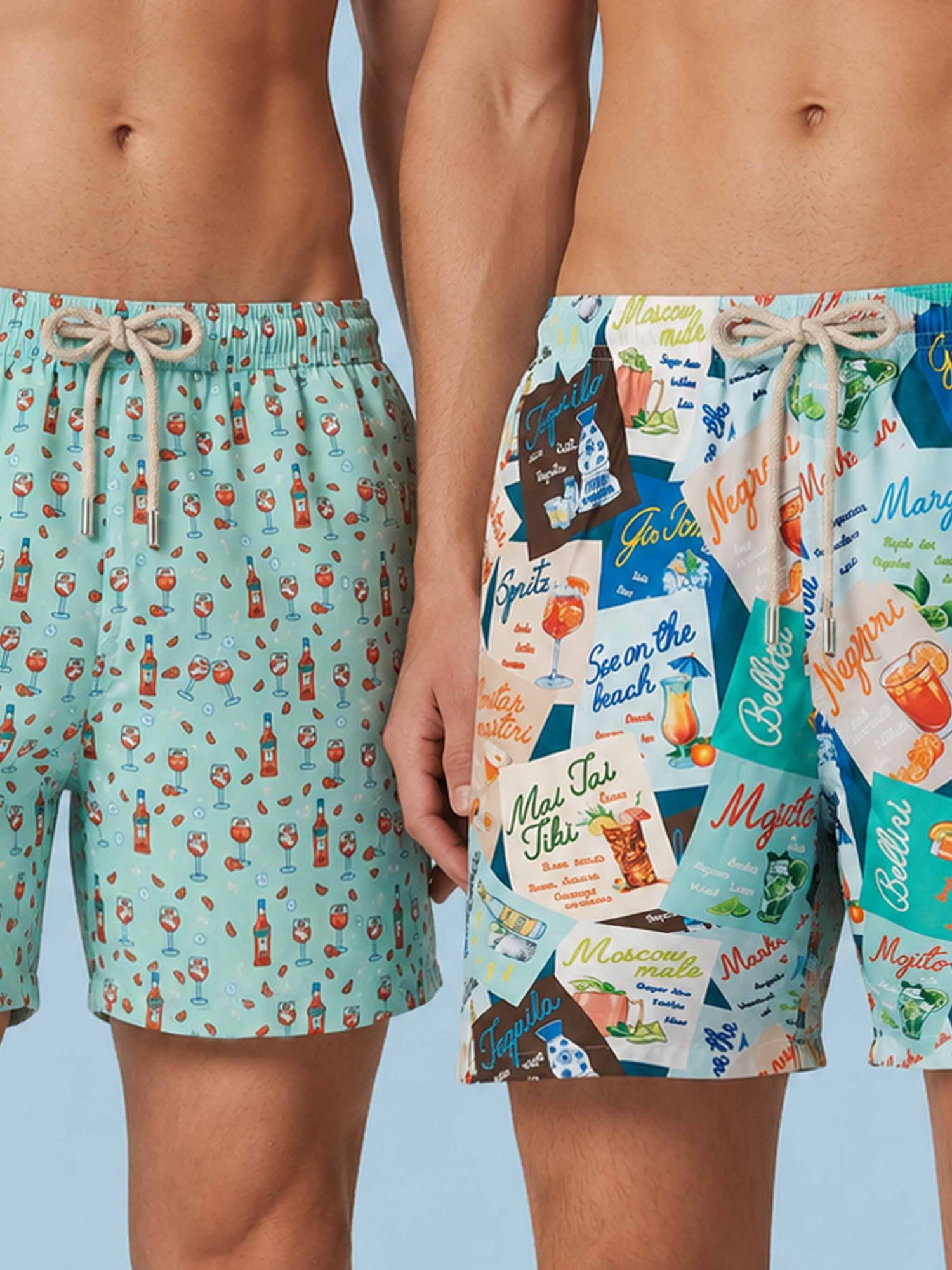 Men Cocktail Swim Shorts