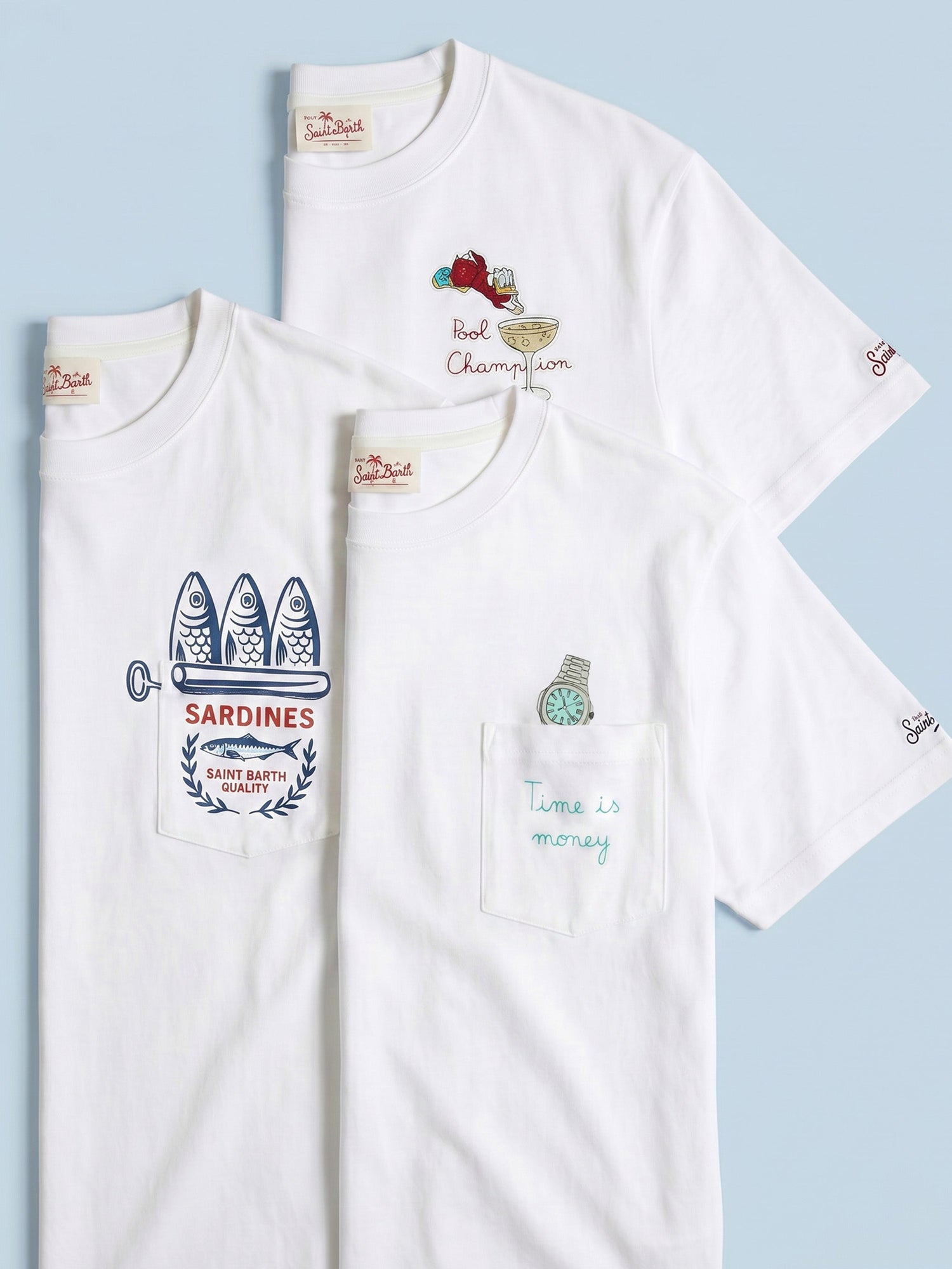 Man Mini Print T-shirts