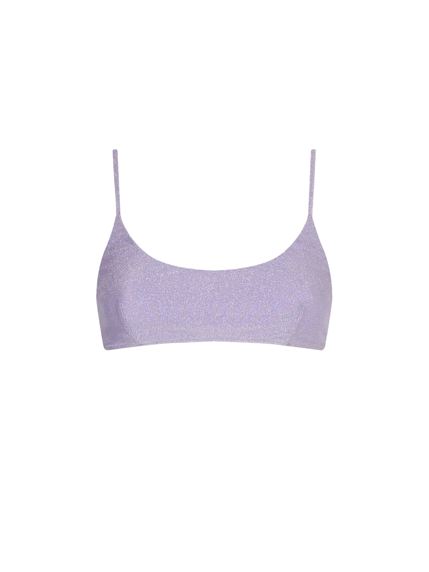 Lilac lurex bralette - MC2 Saint Barth