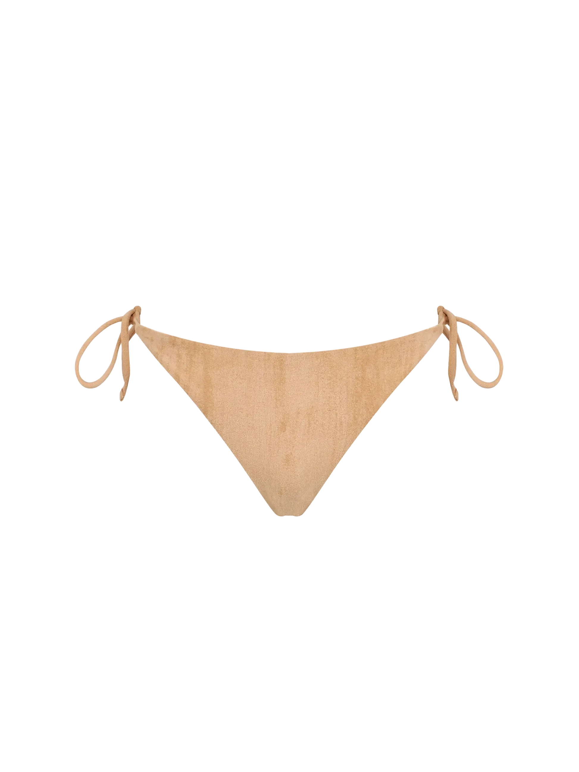 Beige swim briefs suede effect - MC2 Saint Barth
