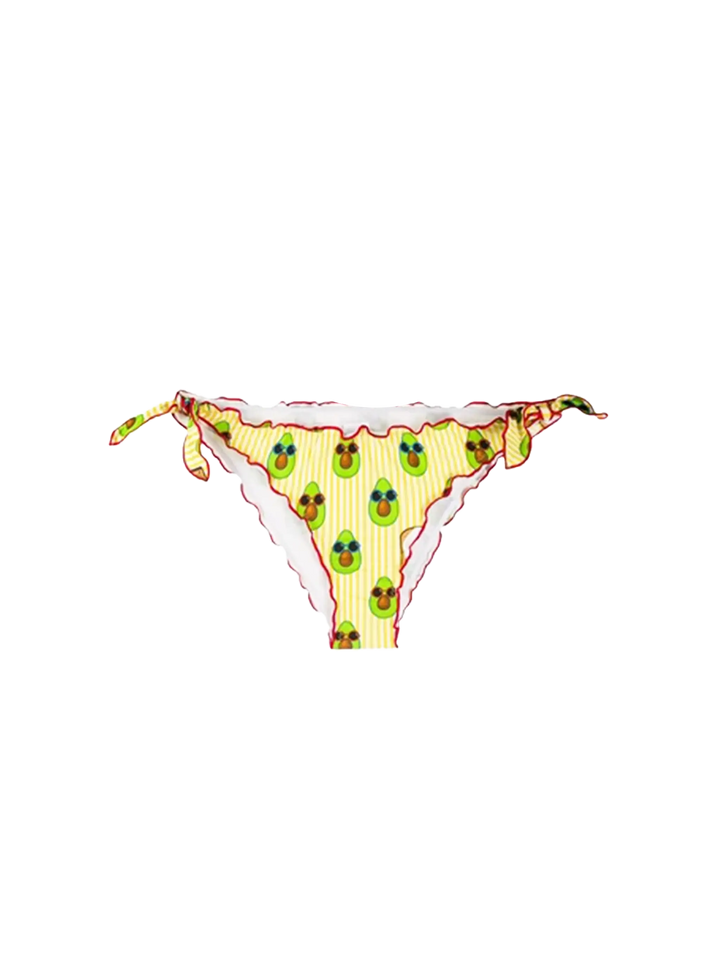 Avocado print swim briefs - MC2 Saint Barth