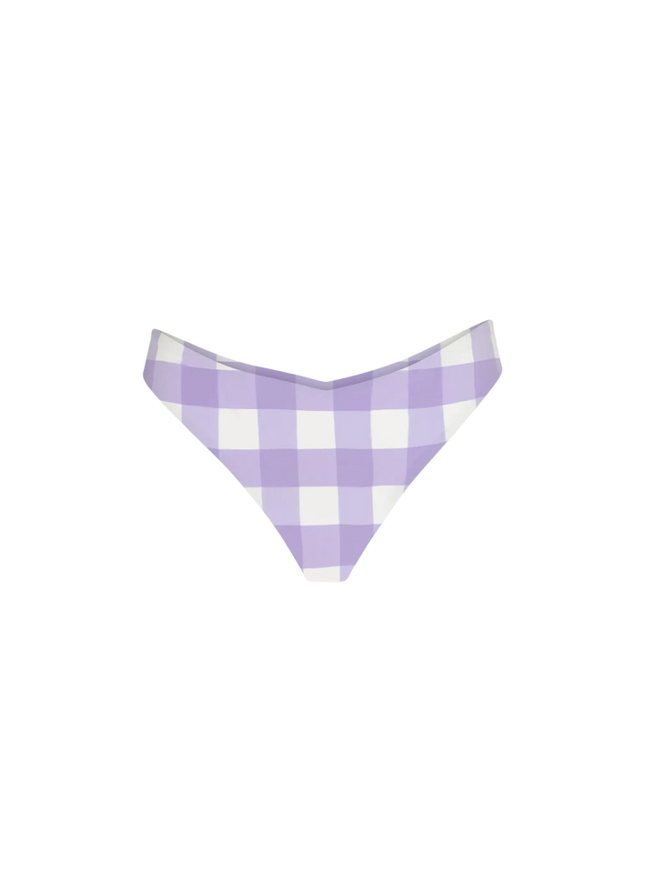 Woman triangle bikini with gingham print - MC2 Saint Barth