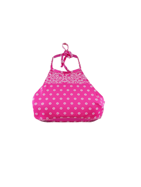 Halter top bandanna print - MC2 Saint Barth