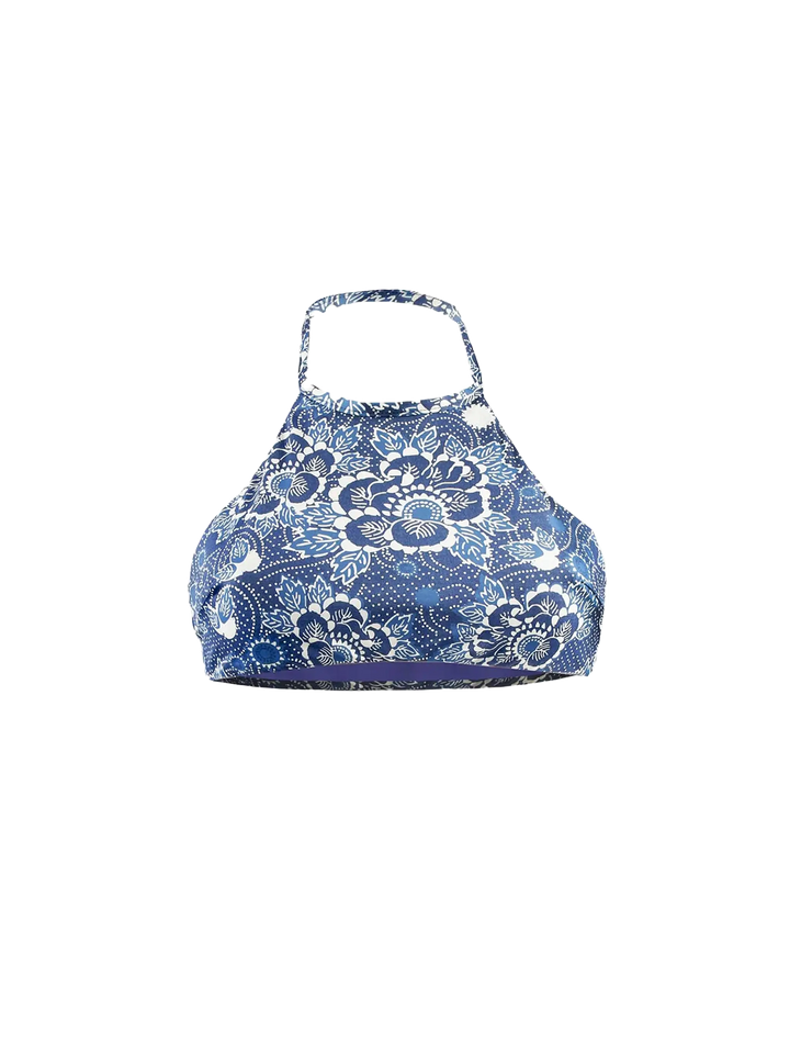 Halter top flower print - MC2 Saint Barth