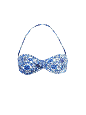 Optical print bandeau top - MC2 Saint Barth