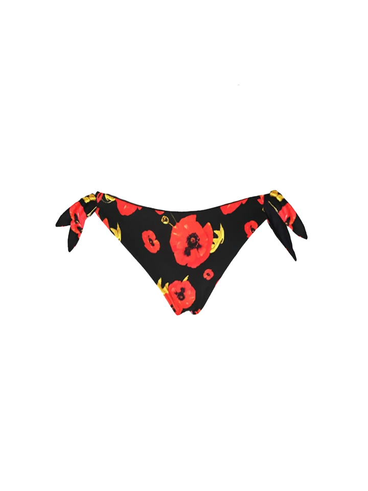 Woman classic swim briefs flower print Yali - MC2 Saint Barth