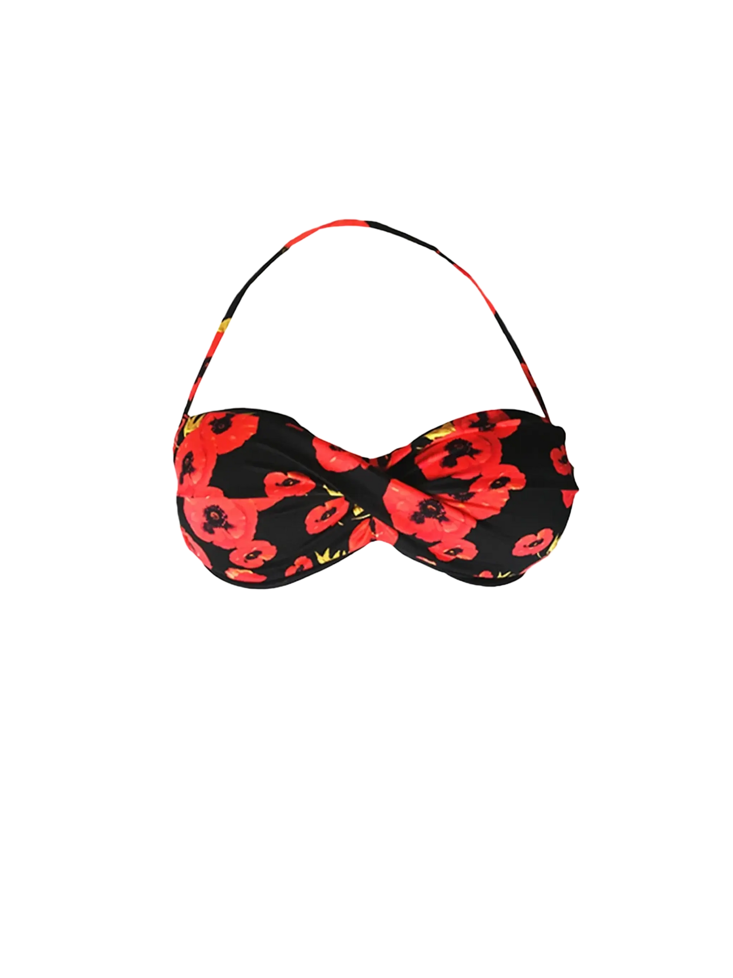 Flower print bandeau top - MC2 Saint Barth