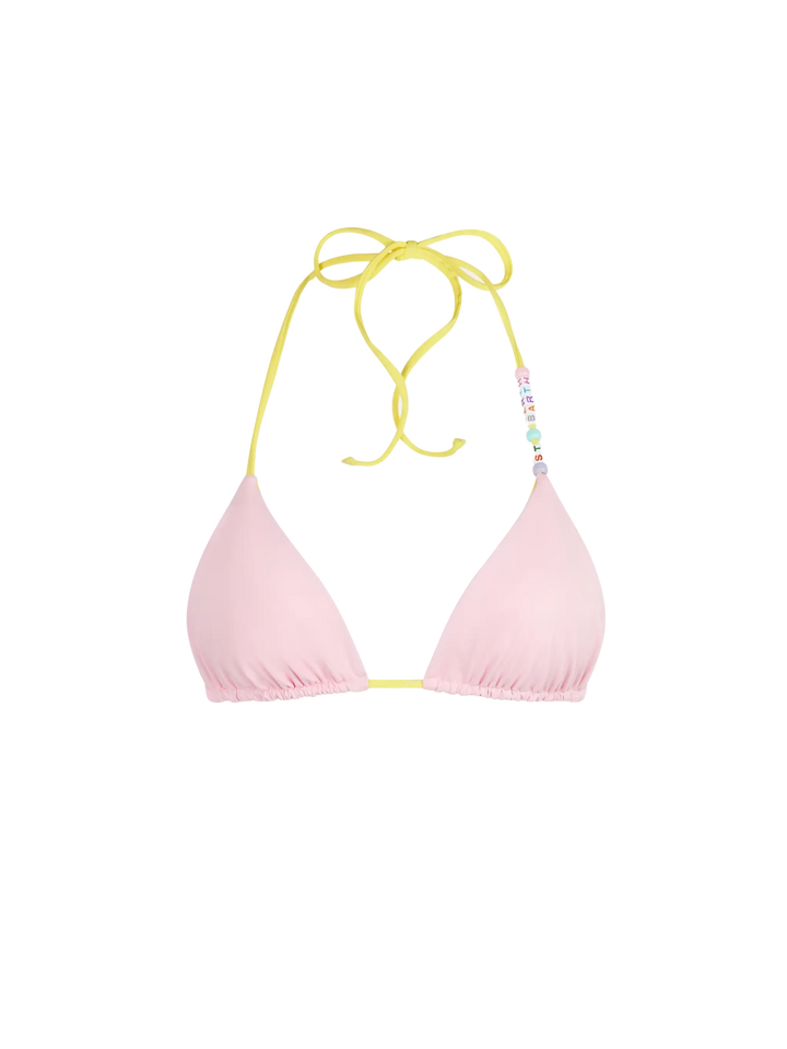 Double face pastel color triangle top - MC2 Saint Barth