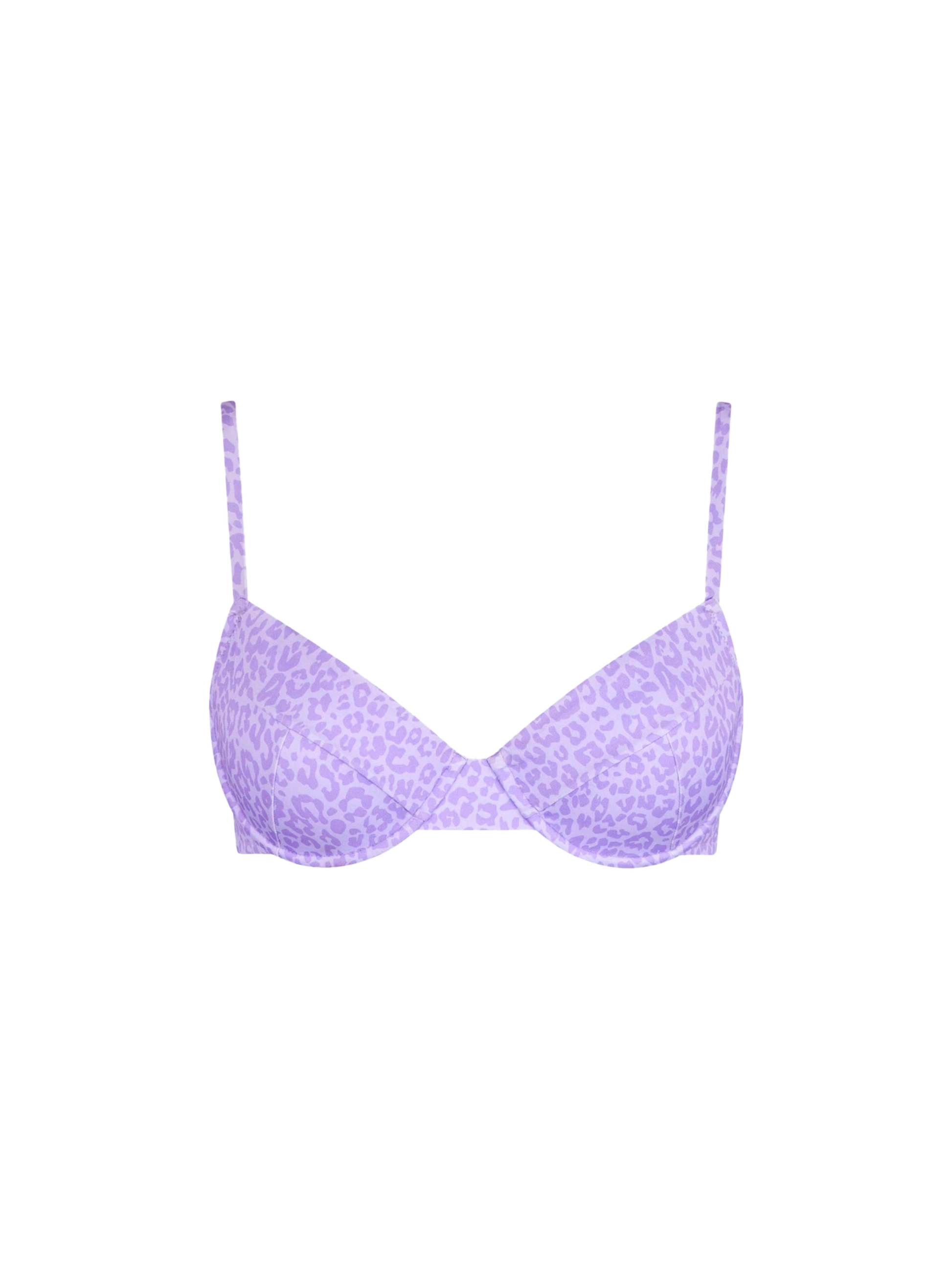 Pastel animalier underwire bralette - MC2 Saint Barth