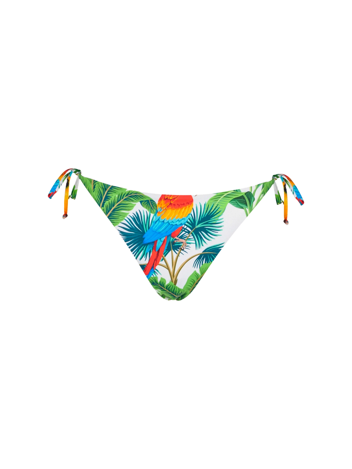Bralette bikini with parrot print - MC2 Saint Barth