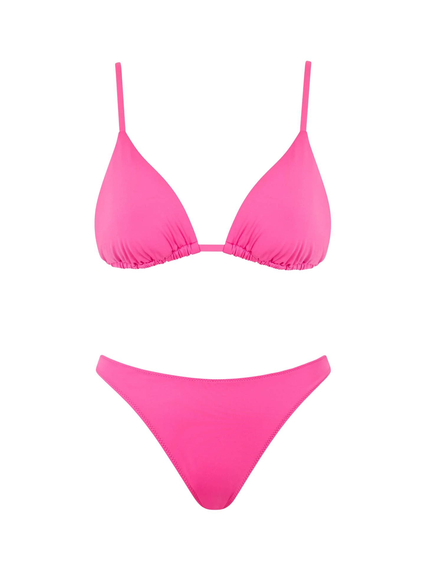Woman fucsia triangle bikini - MC2 Saint Barth