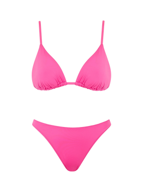Woman fucsia triangle bikini - MC2 Saint Barth