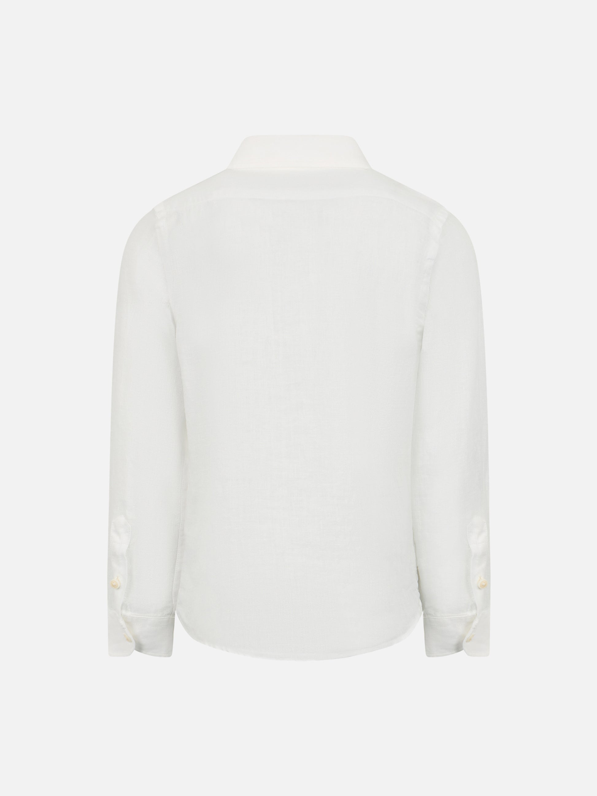 Agnes white linen shirt - MC2 Saint Barth