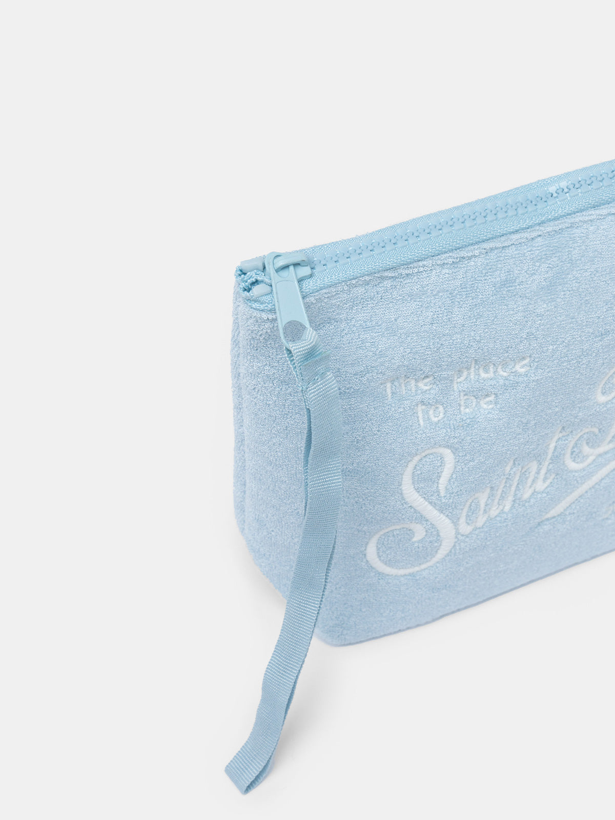 Light blue terry pochette Aline - MC2 Saint Barth