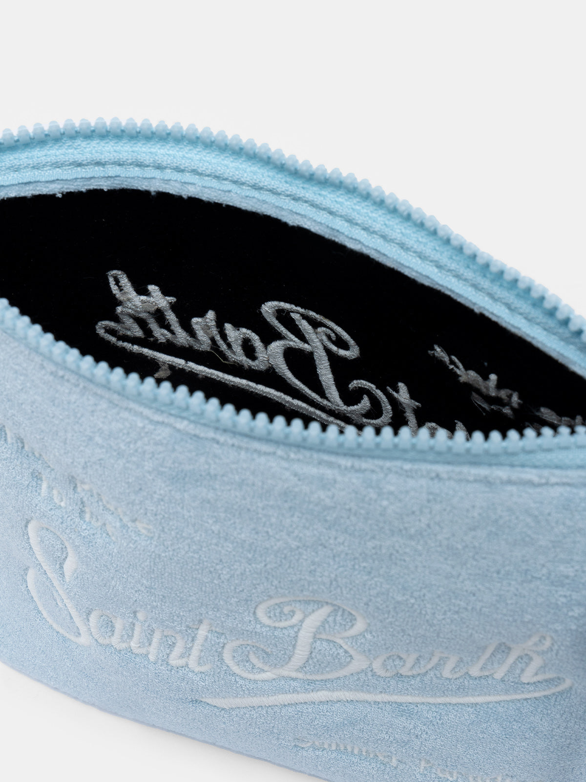 Light blue terry pochette Aline - MC2 Saint Barth